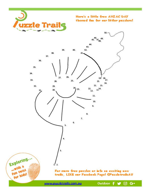 Some Anzac Day fun for our little Puzzlers!