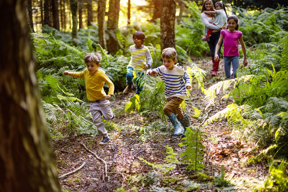 Can being outdoors teach valuable life skills for kids?